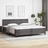  Okvir kreveta s madracem Siva 200 x 200 cm Umjetna koža | shoptok.hr