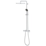 Grohe pršni set z nadglavno prho vitalio start 250 cube (s termostatsko armaturo, krom, sijaj) Cene