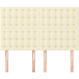  Uzglavlje krem boje 144x5x118/128 cm umjetna koža | Eponuda.ba