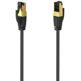 Hama omrežni kabel CAT 8 40 Gbit/s S / FTP, brez halogenov, zaščiten, 1,5 m, (5000265778) | Shoptok.si