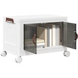 vidaXL Škatla za shranjevanje s kolesi 28 L 48,5x29,5x33 cm | Shoptok.si