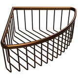 BEMETA Kutna košarica za tuš kabinu Amber (D x Š x V: 2,05 x 26,5 x 9 cm, Bronca) | shoptok.hr