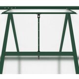 vidaXL Staklenik s okvirom zeleni 169 x 169 x 202 cm aluminijski | shoptok.hr