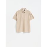Reserved Comfort fit polo-majica - bež Cijene