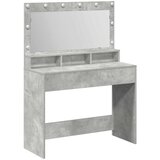  Toaletni stol Betonski sivi 100 x 41 x 135 cm Konstruirano drvo | shoptok.hr