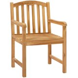 Ručna rezbarena stolica ruža 2 pcs Prirodna 58 x 60 x 90 cm | shoptok.hr