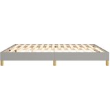  Okvir za krevet s oprugom svjetlosivi 160 x 200 cm od tkanine | Eponuda.com