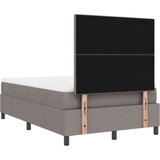  Posteljni okvir z vzmetnico Siva Tkanina 120 x 200 cm Vzmetnica, (22067230) | Shoptok.si