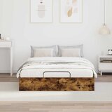  Otomanski krevet s pohranom Dimljeni Hrast 193 x 120 x 25 cm | shoptok.hr