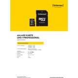 Intenso MicroSD sa adapterom INTENSO SD 16GB CLASS 10 UHS-I PRO | Eponuda.ba
