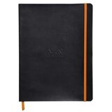  Notes B5, Rhodia Rhodiarama, meke korice, s gumicom, diktando crte, crni Cijene