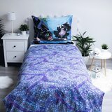 Jerry Fabrics Modra enojna bombažna otroška posteljnina 140x200 cm How To Train Your Dragon – | Shoptok.si