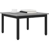  Kava Stol Siva Sonoma 60 x 60 x 36 cm Konstruirano drvo | shoptok.hr