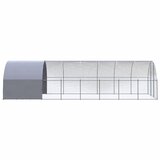 Vanjski kokošinjac 3 x 8 x 2 m od pocinčanog čelika | shoptok.hr