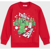 Sinsay Bluza s okruglim izrezom s božićnim motivom Minecraft | shoptok.hr