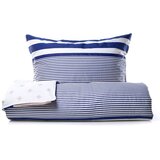 Family posteljina saten Mare Collection 260x200 multi pruga bež | shoptok.hr