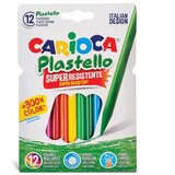 Carioca 12-delni komplet okroglih voščenk živih barv | Shoptok.si
