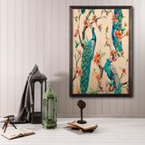 Wallity slika peacock heaven, 35 x 50 cm Cene