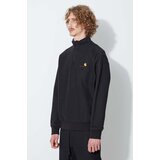 Carhartt WIP Half Zip American Script Half-Zip Pulover black | Shoptok.si