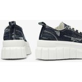 Resti Navy blue women's platform sneakers Deksif | Shoptok.si