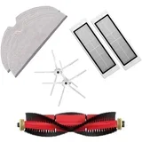 Mega-pack s krpami in belimi stranskimi krtačkami za Roborock S5, S6, E5, S50, S55
