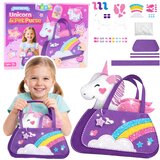 Lean Toys Komplet za izdelavo torbe s samorogom – Naredi sam Cene
