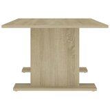  Stolić za kavu boja hrasta sonome 103,5 x 60 x 40 cm od iverice | shoptok.hr