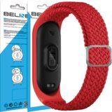 Beline trak za mi band 7/6/5 textile red red band zapestnica, (21973667) | Shoptok.si