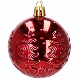  Set božićnih kuglica – 105 komada, crvena i bijela | shoptok.hr
