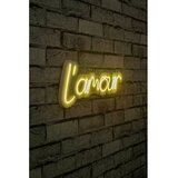 Wallity Zidna LED dekoracija L'amour, IP67, 375 cm 12V, Žuta Cene