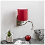  Brilagi-LED Zidna lampa NUBILA 1xE27/25W/230V+LED/3W hrom/pompejska.crvena | Eponuda.com