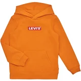 Levi's Puloverji LVN BOXTAB PULLOVER HOODIE Oranžna