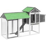  Kokošinjac sivi 193 x 65 x 117 cm od masivne borovine | shoptok.hr