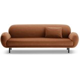 Micadoni Sedežna garnitura iz tkanine bouclé v barvi terakote 208 cm Poppy – | Shoptok.si
