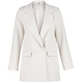 Trendyol Gray Blazer Jacket | shoptok.hr