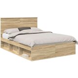  Konstrukcija postelje Sonoma 140 x 200 cm Masivno borovo les, (5000103195) | Shoptok.si