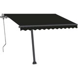  Ročno zložljiva tenda z LED lučkami 350x250 cm antracitna, (20728607) | Shoptok.si