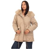 La Modeuse Plašči 76424_P181010 Bež Cene