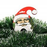  Božićna girlanda tamnozelena i bijela 6 m | shoptok.hr
