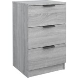 Maison Chic Nočna omarica - Nočna miza siva sonoma 40x36x65 cm, (21687218) Cene