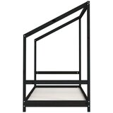  Otroški posteljni okvir bel 90x200 cm trdna borovina, (20916915) | Shoptok.si