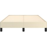  Okvir za krevet krem 120 x 200 cm od umjetne kože | Eponuda.com