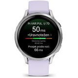 Garmin pametni sat Venu 4 41 mm, srebrni s isprepletenim silikonskim remenom | shoptok.hr