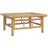  9-dijelna vrtna garnitura od bambusa s tamnosivim jastucima | shoptok.hr