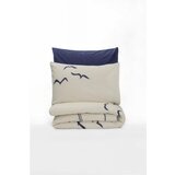 Lessentiel Maison Plava/krem posteljina za krevet za jednu osobu od renforce pamuka 140x200 cm Larum – | shoptok.hr