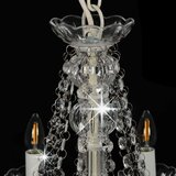 x Luster s perlama bijeli 12 žarulja E14 | shoptok.hr
