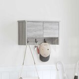  Vješalica za kapute na zidu Zidne Siva Sonoma 50 x 20 x 30 cm | Eponuda.ba