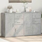  The Living Store Komoda 2 kosa betonsko siva 60x31x70 cm inženirski les - Komoda, (21500269) | Shoptok.si