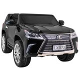  Licencirani auto na akumulator Lexus LX570 4x4 - dvosjed - crni/lakirani | shoptok.hr
