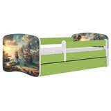 HAPPYKIDS Dječji krevet Dreamy brod 160x80 bez madraca bez ladice Zelena | shoptok.hr